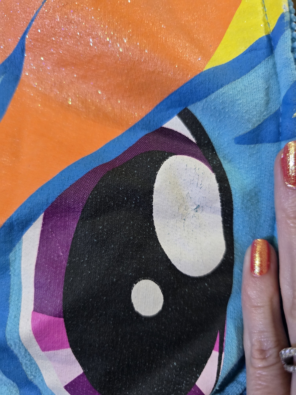 My Little Pony Rainbow Dash Zip Hoodie - Size 8-10 (girl) - Picture 16 of 16